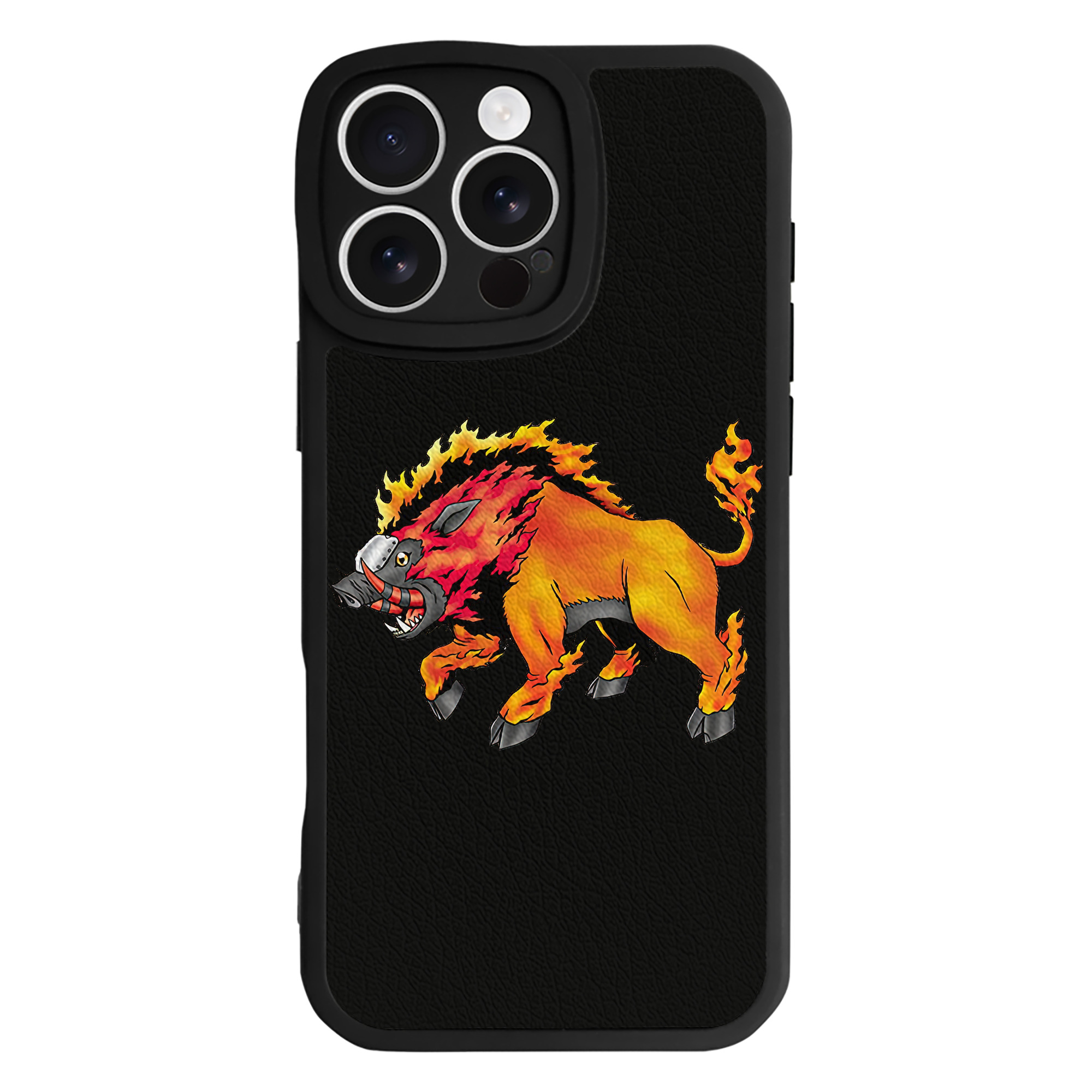 （画像用） Digimon デジタルモンスター/デジモン 【iPhone 16シリーズ対応】シリコンスマホケース（レザー調） 材質：シリコン